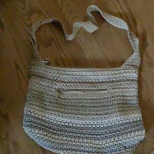 SAK Hobo crochet handbag
